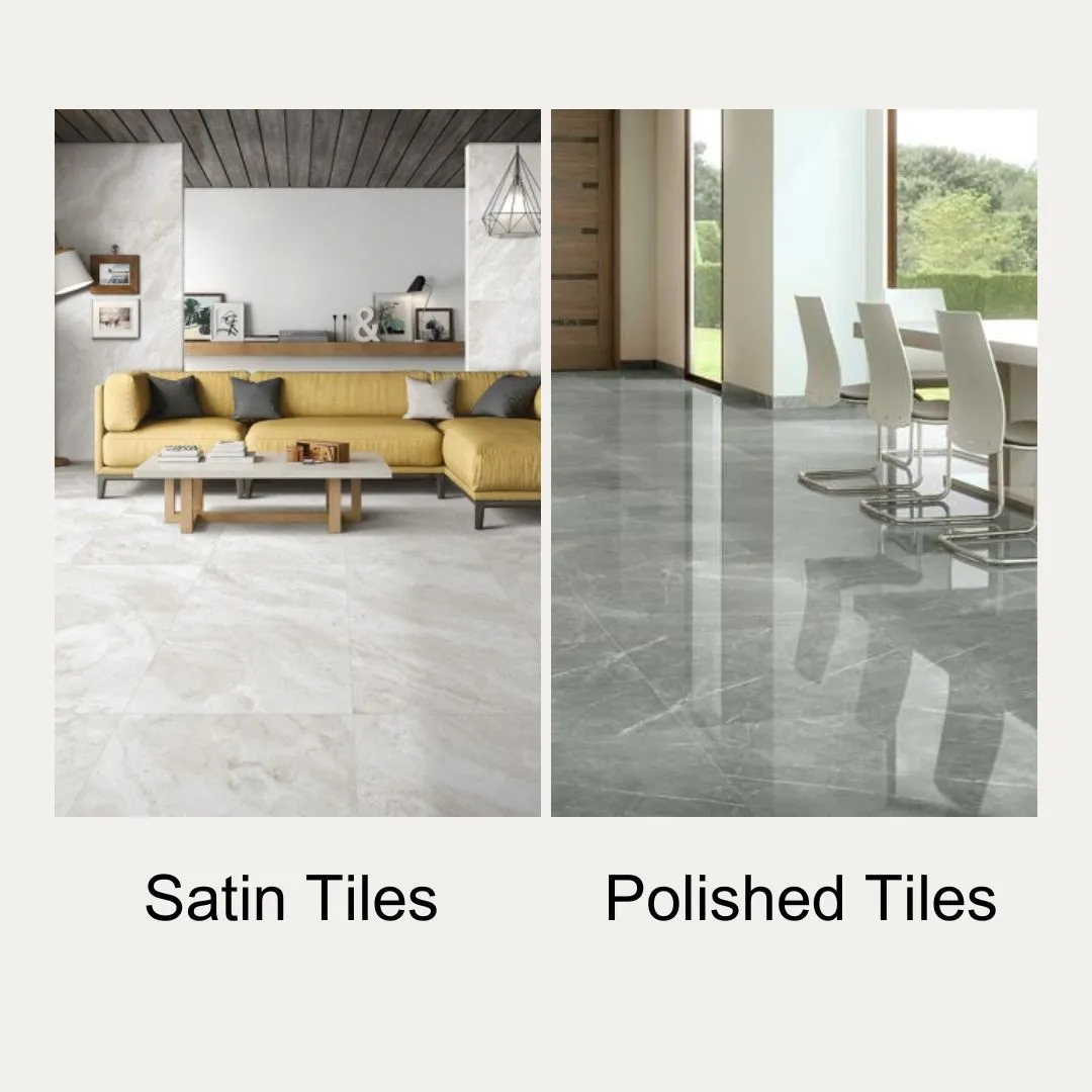 Satin vs. Polished Tiles: Unraveling the Differences
